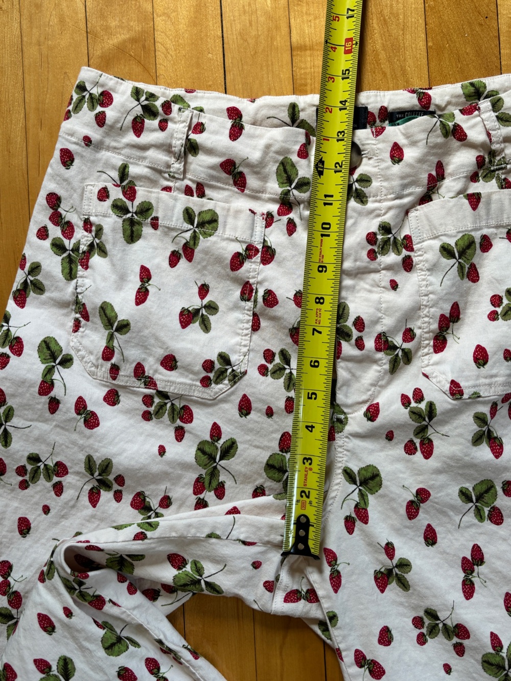 Colette Magic Fabric Strawberry Pants | Maeve - Anthropologie | Women’s Plus 20W - Picture 12 of 16